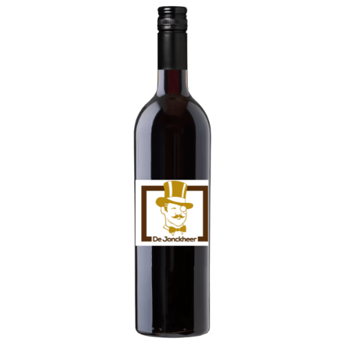 Fles rode huiswijn