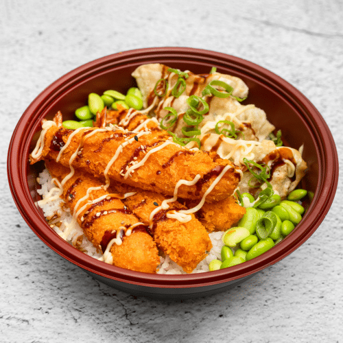 Ebi, gyoza don