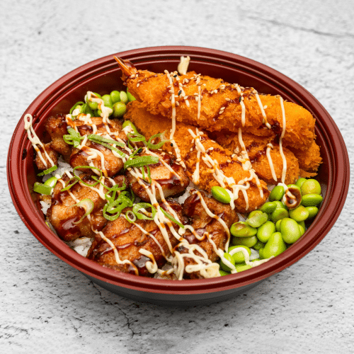 Ebi, karaage don
