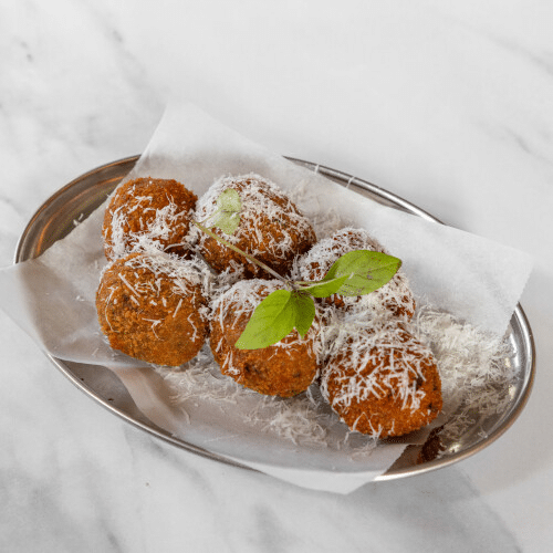 Arancini truffel en champignon 6 stuks