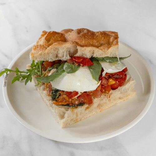 Classic Caprese Focaccia
