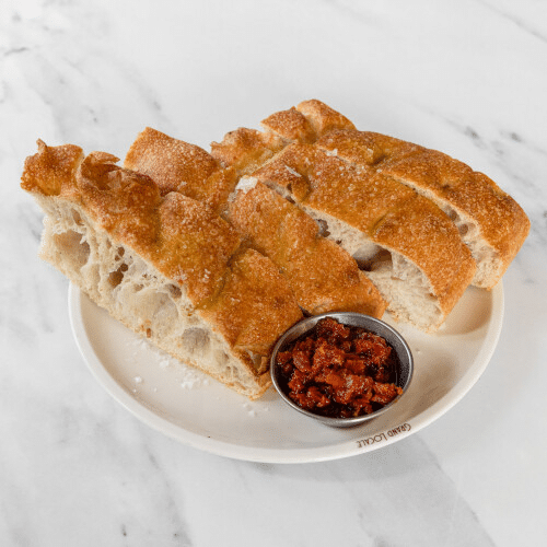 Versgebakken focaccia