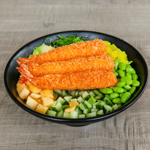 Poké bowl ebi
