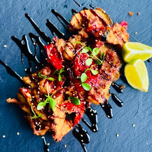 Tempura groentjes (v)