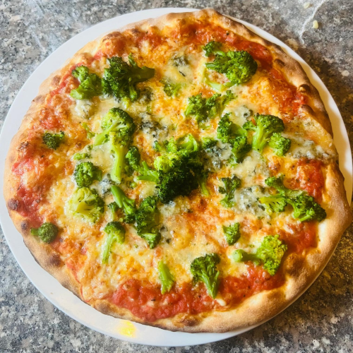 Pizza broccoli