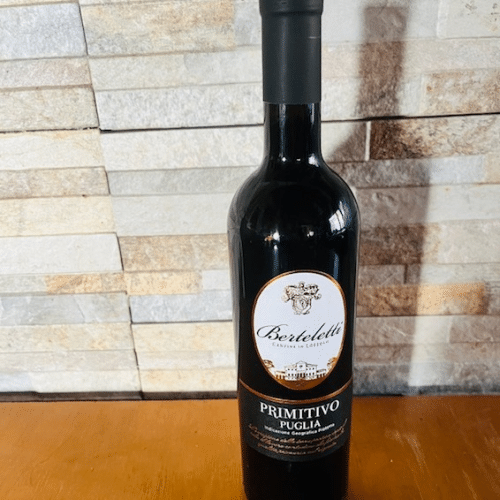 Primitivo rode wijn