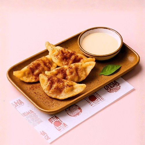 Appel gyoza 4 stuks
