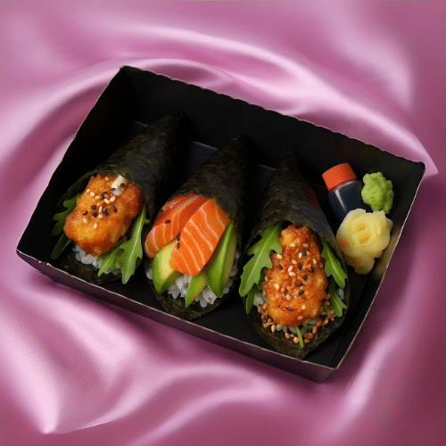 Maak je eigen temaki box 3 stuks