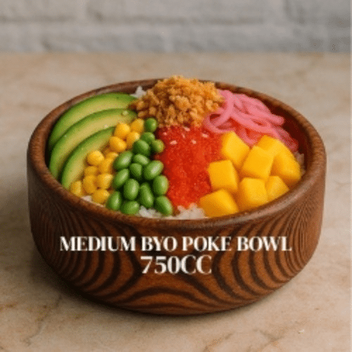 Make your own poké bowl