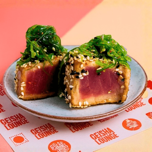 Tonijn tataki 5 stuks