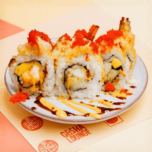Tropical ebi roll 4 stuks
