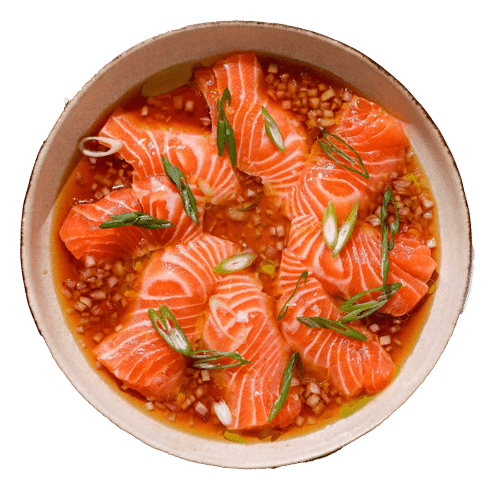 Zalm ceviche 5 stuks