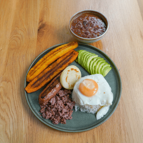 Bandeja paisa vegetarian
