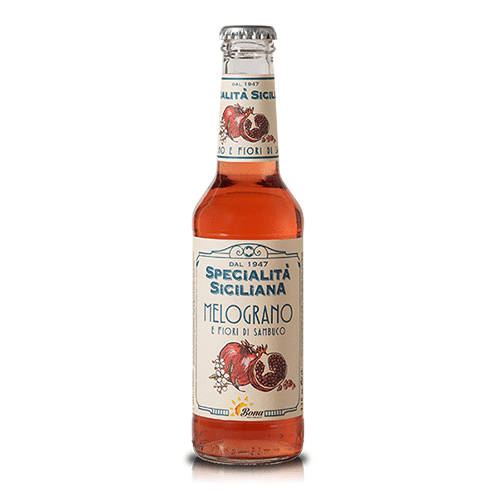 Melograno e fiori di sambuco