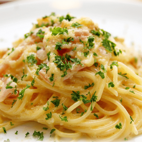 Pasta carbonara