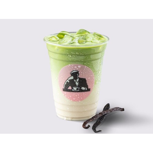 Iced Vanilla Matcha Oat Latte 16oz