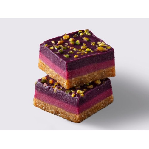Raw Blueberry & Raspberry Square