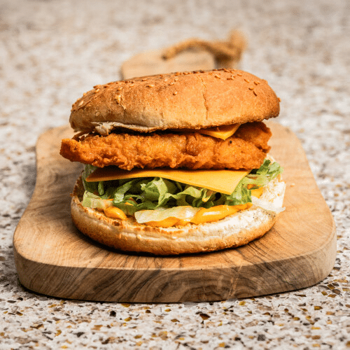 Crispy burger