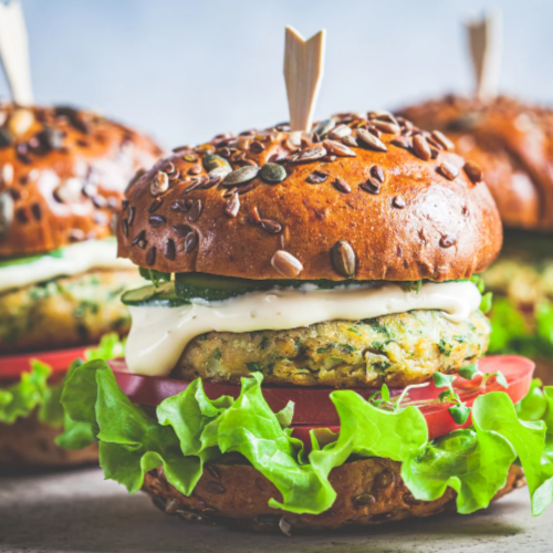 Falafel burger