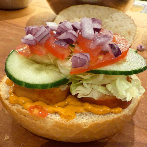 Broodje grilworst naturel