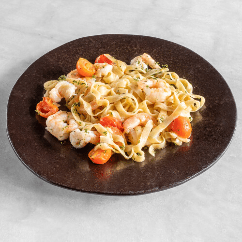 Garnalen tagliatelle