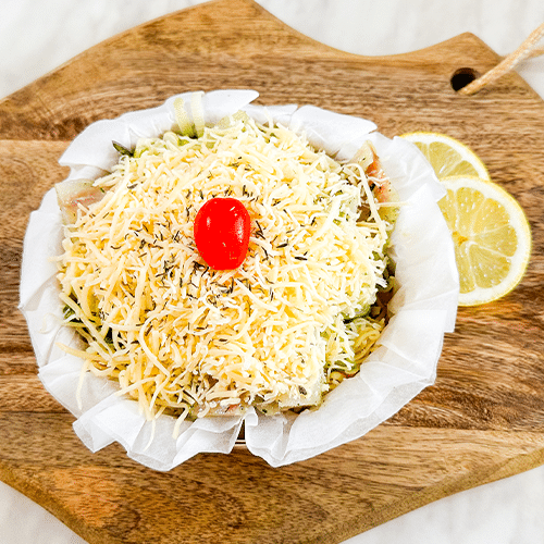 Kabeljauw gratinpotje