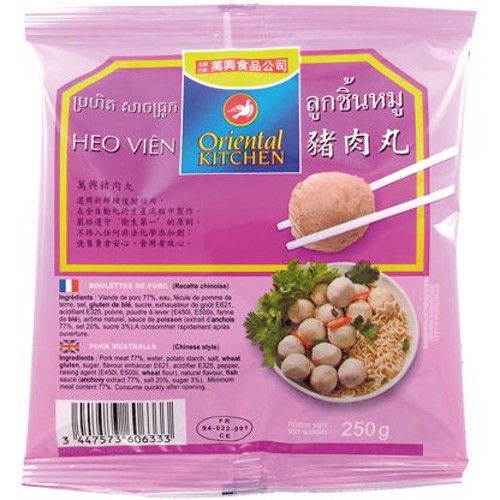 Oriental Kitchen  Varkensballetjes (Heo Vien) 250g