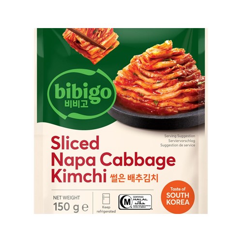 CJ  Bibigo Gesneden Kimchi 150g