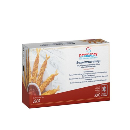 Dayseaday Torpedo Garnalen 26/30 500g