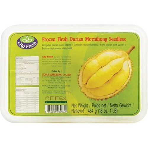 City Fresh  Bevroren Doerian zonder Zaad 454g