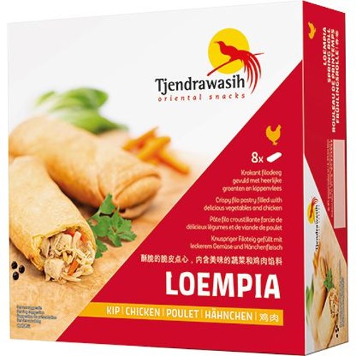 Tjendrawasih  Loempia Kip 8x110g