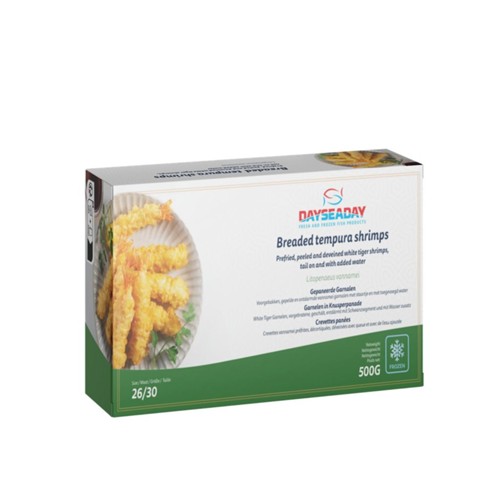 Dayseaday  Tempura Garnalen 26/30 500g