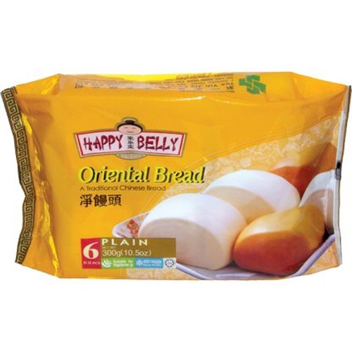 Happy Belly  Oriental Bread Wit (Mantau) 300g