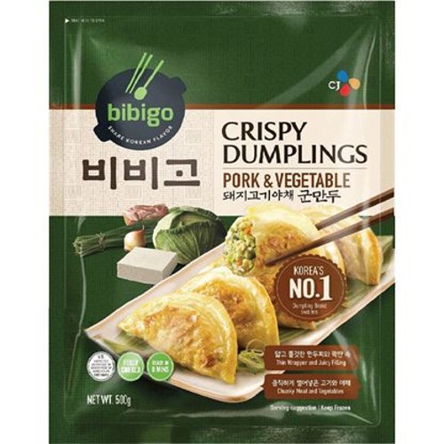 CJ  Bibigo Gyoza Dumplings Varken en Groente 600g 