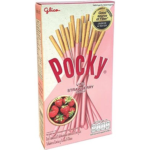 Glico  Pocky Aardbeiensmaak 47g