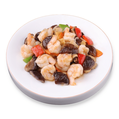 Chinese champignons garnalen