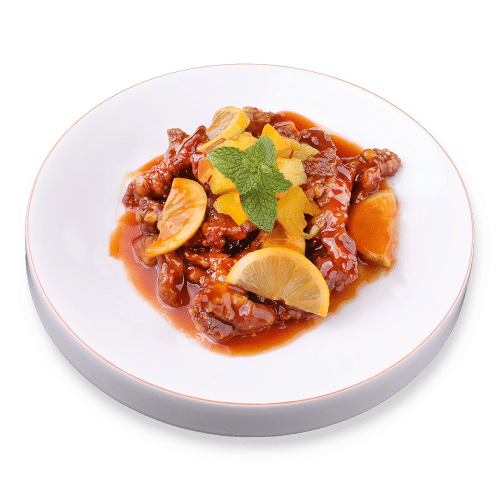Honey lemon beef