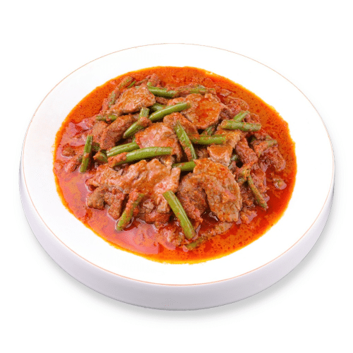 Thai red curry beef
