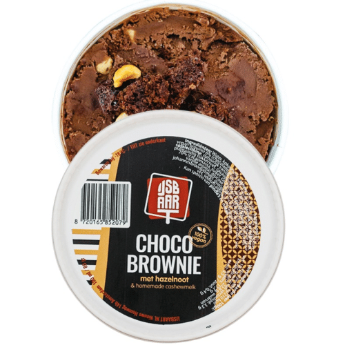 Choco brownie ice cream vegan