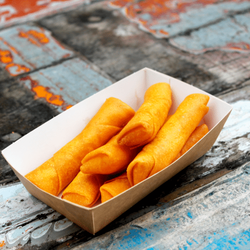 Vegetarische mini loempia's