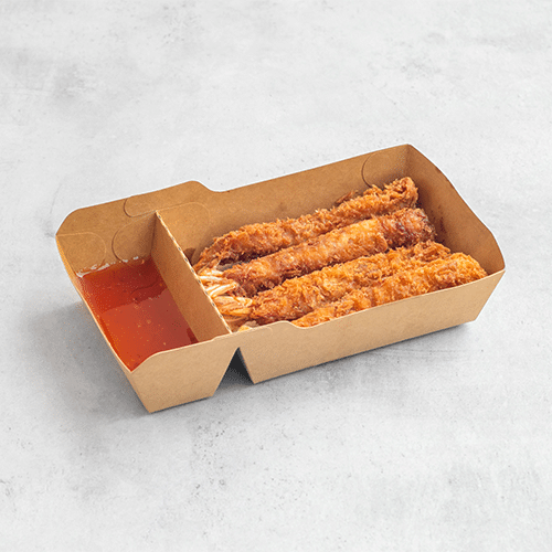 Fried ebi fry shrimps 4 stuks