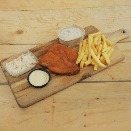 Schnitzel verse champignonsaus