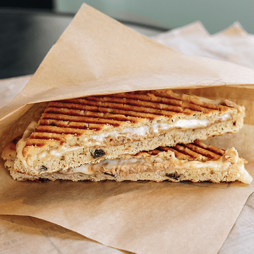 Tosti focaccia tonijn