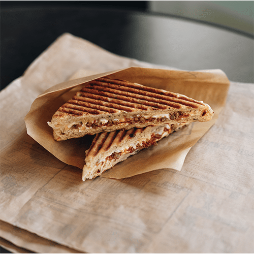 Tosti focaccia vlam