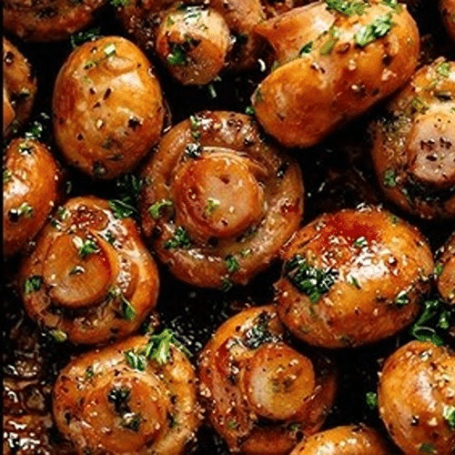 Garlic mushrooms