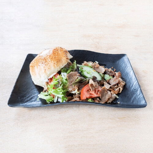 Broodje döner met kalfsvlees