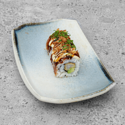 Flamed beef special roll