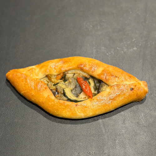 Pida met gegrilde groenten