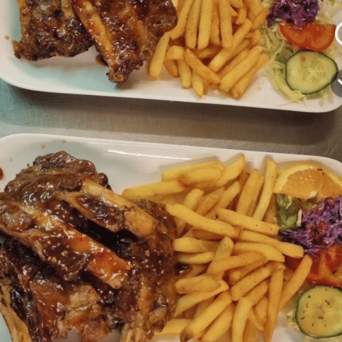 Spareribs schotel