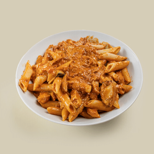 Pasta chicken arrabiata